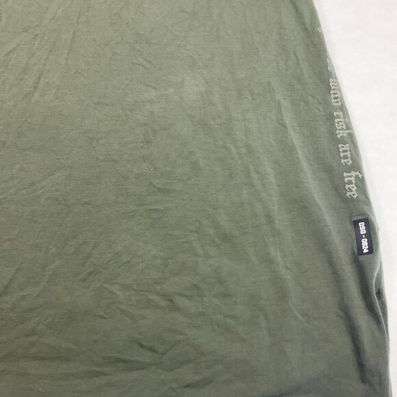 ASRV Mens Basic Athletic T-Shirt Green Short Sleeve Sportswear Tee Large FADE - Picture 10 of 11